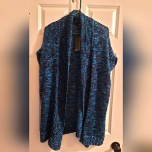 Erika, Multicolored, Short Sleeve Cardigan